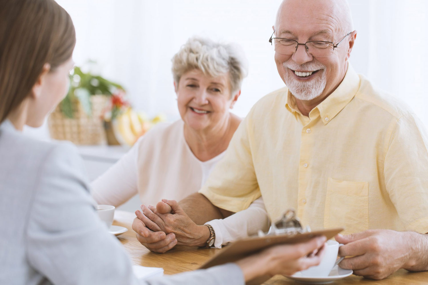 Senior enjoying independent living