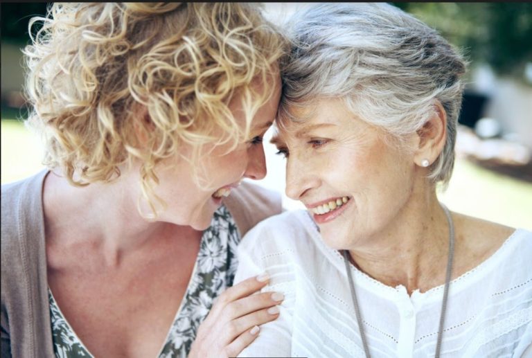 Senior couple living independently