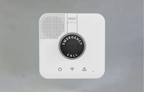 Home medical alert system with 24-7 monitoring