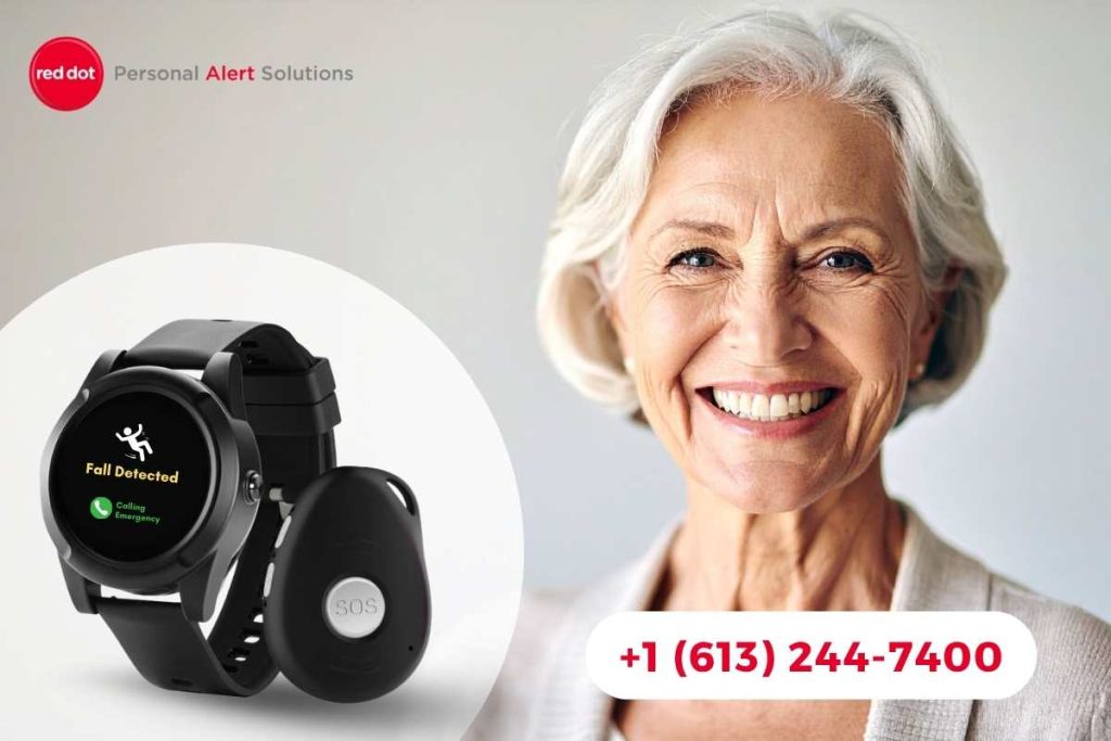 how a Red Dot Alerts medical alert system works