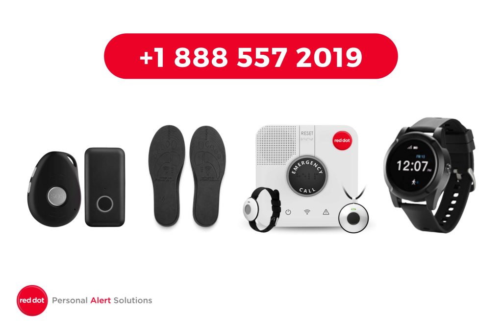 Red Dot medical alert systems Cover Canada and the US