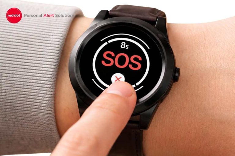 what happens when you press a medical alert button