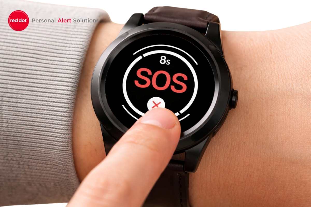 what happens when you press a medical alert button